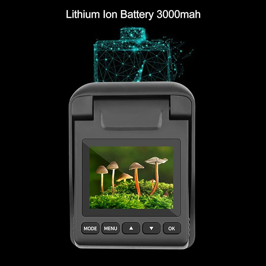 Time Lapse Camera, 4K 32MP Captures Professional Outdoor Construction Full Color Timelapse Camera with 2.0in LCD Screen, Macro Shooting IP66 for Food Custruction