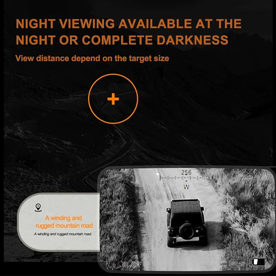 NV8000 Night Vision Goggles for Adults, 3D Head Mounted Night Vision Binoculars 8X Digital Zoom FHD Hands Free Nightvision Goggles for Helmet