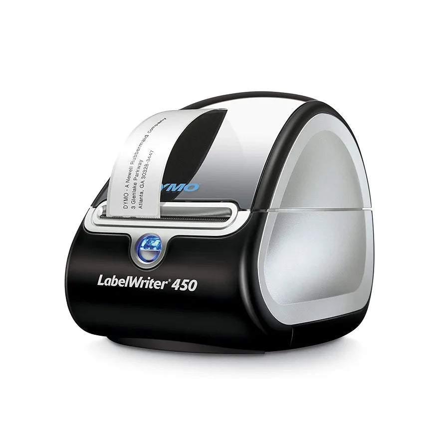 DYMO Label Printer LabelWriter 450 Direct Thermal Label Printer, Great for Labeling, Filing, Shipping, Mailing, Barcodes and More