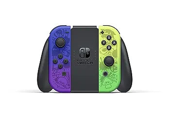 Nintendo Switch (OLED Model) HEG-001 Splatoon 3 Edition Video Game Console - 64GB - Black/Blue/Yellow Gradient