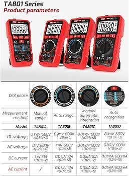 Digital Multimeter Professional Tester True RMS