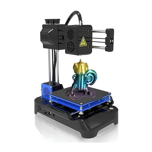 K7 Mini 3D Printer Easy to Use One-Click Print Mainboard with Magnetic Build Platform Desktop Compatible with Kids Beginner