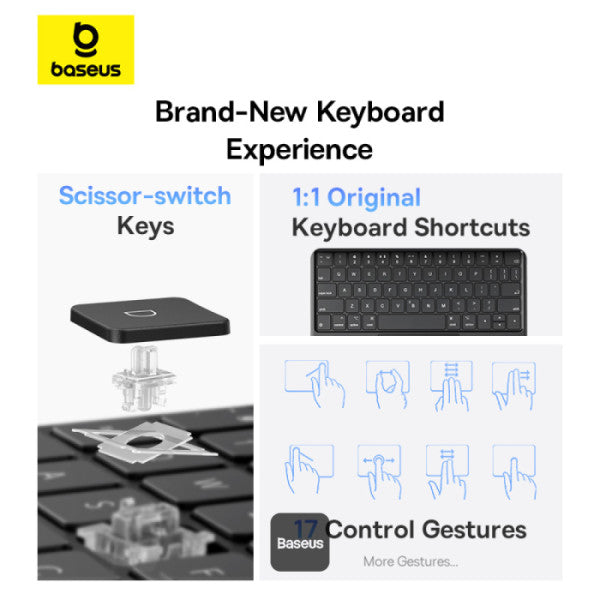 Baseus Brilliance Series Original Keyboard Case Pro with Digital Display 12.9