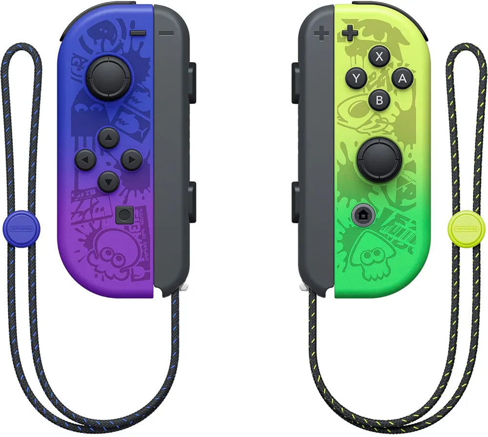 Nintendo Switch (OLED Model) HEG-001 Splatoon 3 Edition Video Game Console - 64GB - Black/Blue/Yellow Gradient