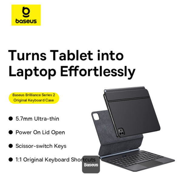 Baseus Brilliance Series Original Keyboard Case Pro with Digital Display 12.9