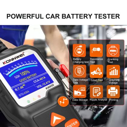 Konnwei Motorcycle & Car Battery tester