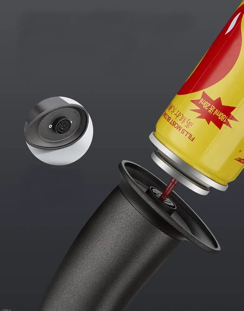 Butane Torch, ibforcty Refillable Culinary Cooking Torch Kitchen Blow Torch Lighter with Safety Lock Adjustable and Lock Flame(Butane Gas not Included)