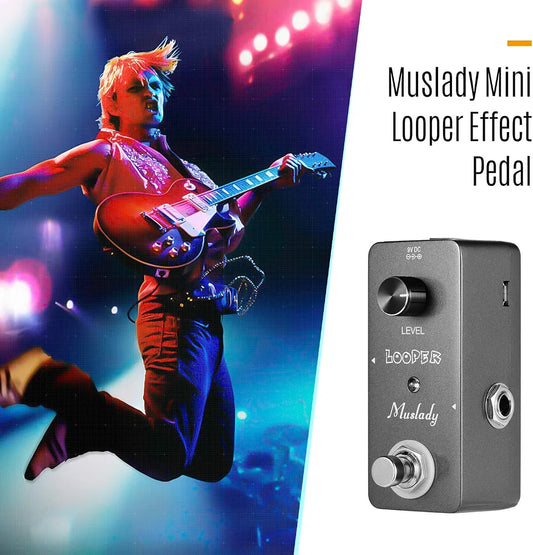 Loop Pedal,Entweg Mini Looper Effect Pedal Guitar