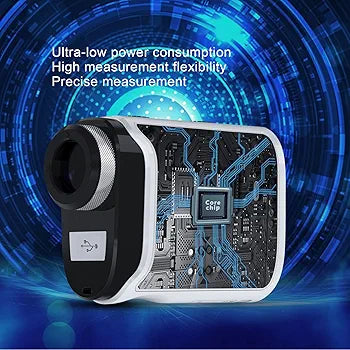 Golf Rangefinder by WELLRAY - ,USB Charging , 6X Magnification Clear View 800 Yards