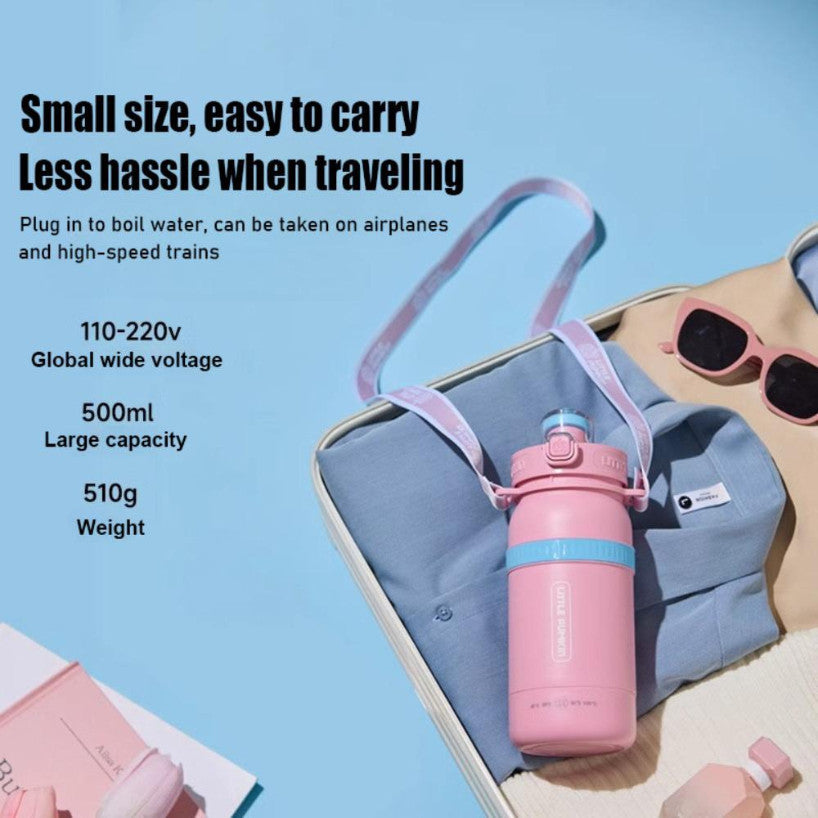 Travel Electric Kettle Portable Mini Kettle,Small Hot Water Boiler