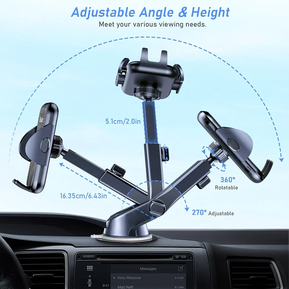 Blukar Car Phone Holder 360 Adjustable