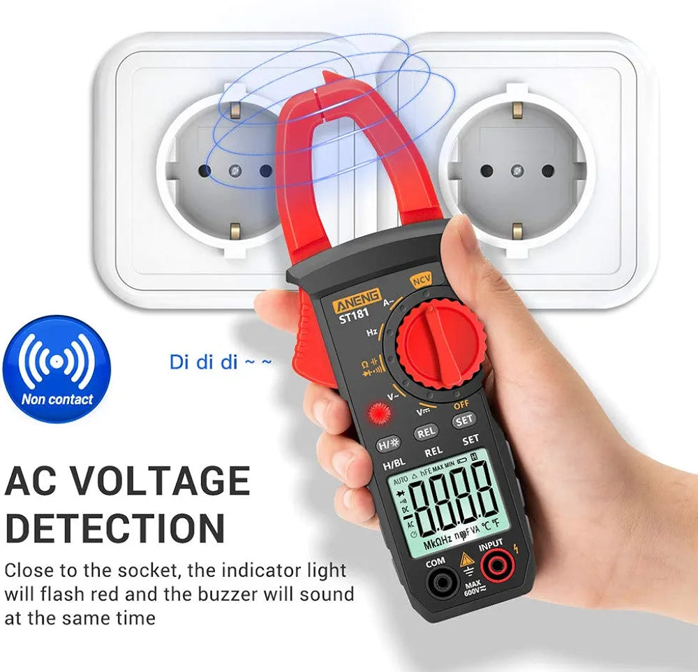 ANENG ST181 4000 Counts Digital AC Current Clamp Meter