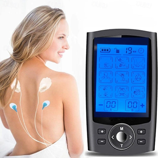 TENS + EMS COMBINATION UNIT. AUVON TENS EMS machine combines 2 therapies in 1 device.
