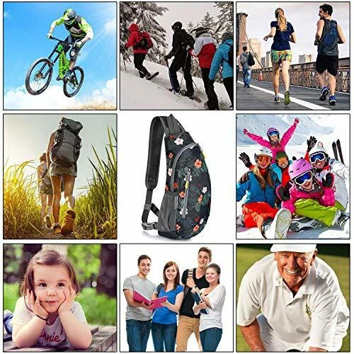 G4Free Sling Bags Men Shoulder Backpack Small Cross Body Chest Sling Backpack