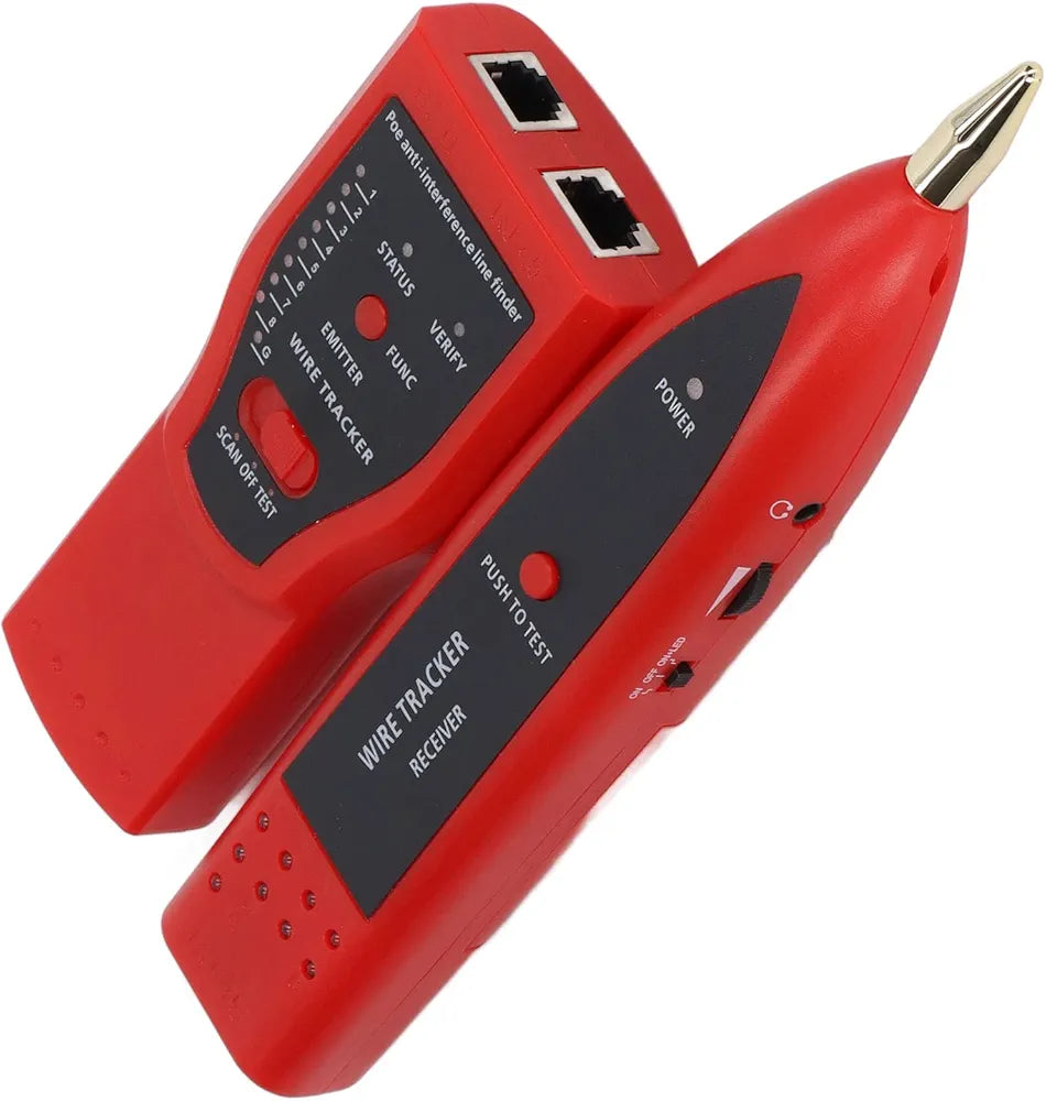 Cable Tester, POE Net Cable Telephone Line Tester Cable Collation Continuity Checker