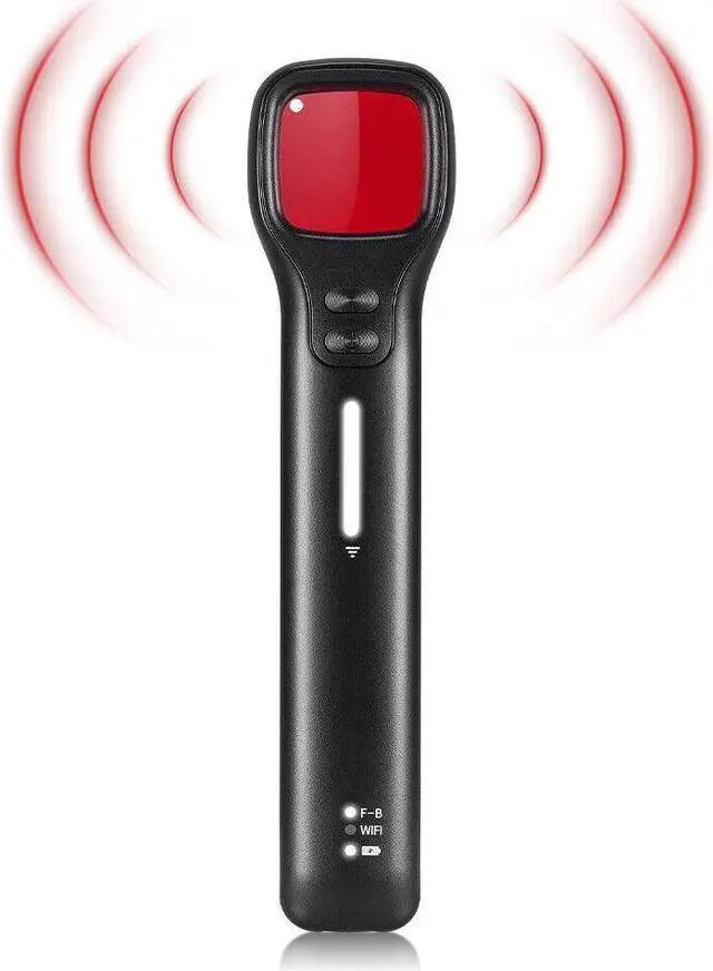 VOIVEY G6 Sport Bug Detector for Hidden Camera, Fashionable Privacy Protector with Anti Theft System, Hidden Camera Detectors, 7 Levels Sensitivity, 30H Working Time Black