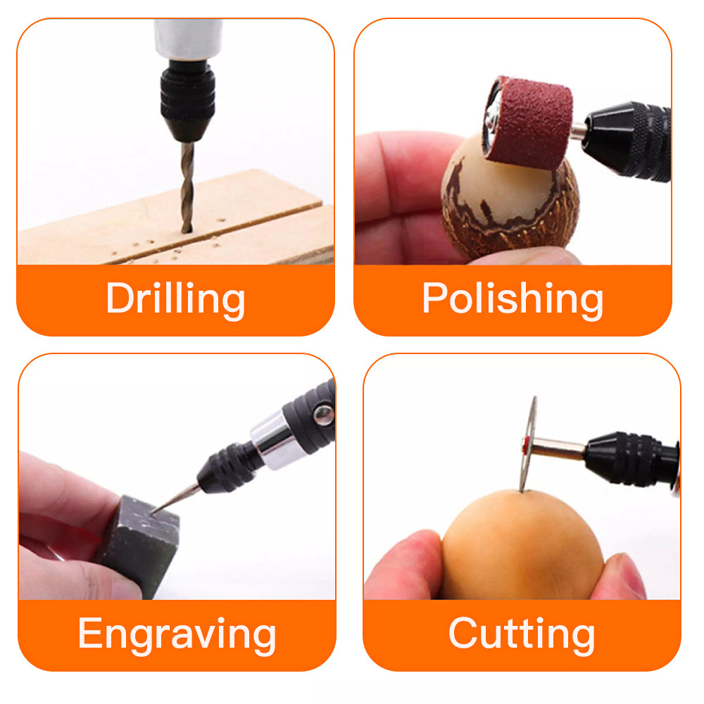 Jangk Life Electric Drill Grinder Mini Drill Electric Rotary Tool Grinding Machine