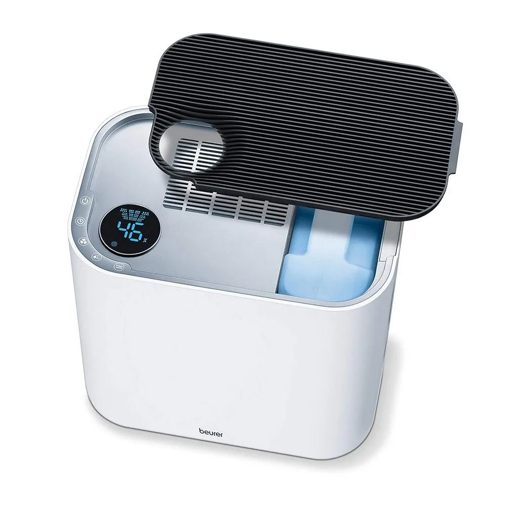 Beurer LR 330 Comfort Air Purifier, air purification and humidification in one device, ideal room climate for allergy sufferers