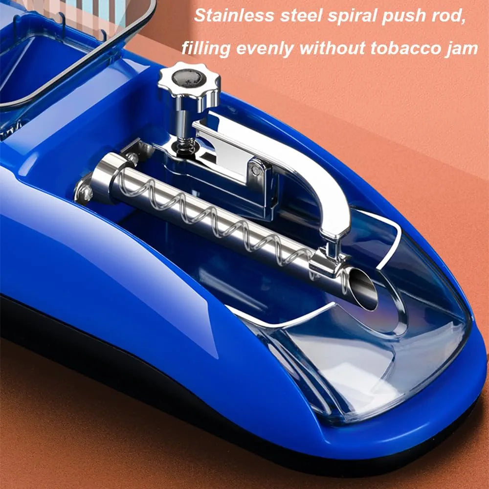 Electric Cigarette Rolling Machine, Automatic Cigarette Rolling Machine, Automatic Tobacco Roller Maker, Suitable for 8 and 6.5 MM Diameter Size Cigarette Paper Tube …