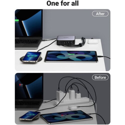 UGREEN 40913 NEXODE 200W USB C DESKTOP CHARGER