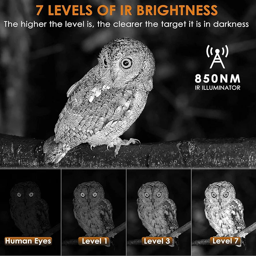 Night Vision Binoculars for Adults, 4K WiFi Digital Night Vision Binoculars Device Infrared Night Vision Goggles 3'' Large Screen Full Dark 300m for Hunting Camping for Hunting & Camping