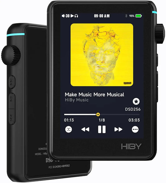 HiBy R3 II / R3 Gen2 MP3 Bluetooth WiFi Music Player Portable HiFi Lossless Digital Audio Player MSEB MQA16X DSD256 DAC Walkman