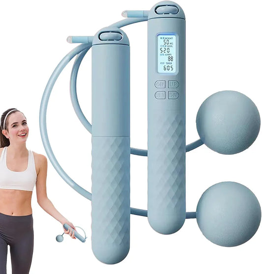 Cordless Jump Rope Rope Less Skipping Rope with Counter