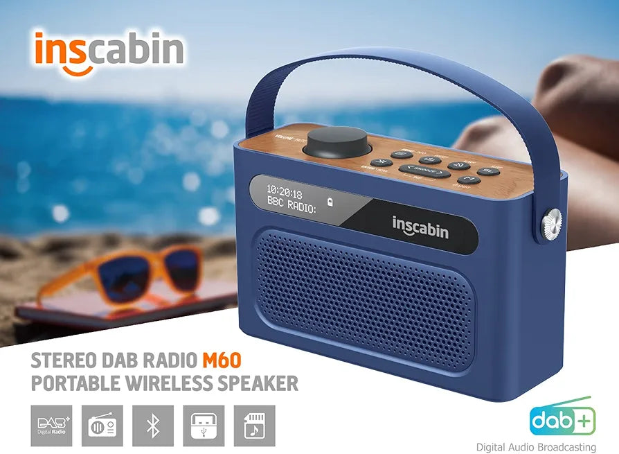 DAB/DAB + FM Digital Radio/BT Wireless Speaker Stereo Sound Alarm Cloc