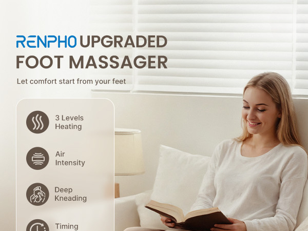 RENPHO foot massager Renpho Shiatsu Foot Massager Compact