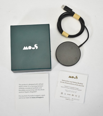 Mous - Wireless Charger MagSafe Compatible Accessory for iPhone12,13,14